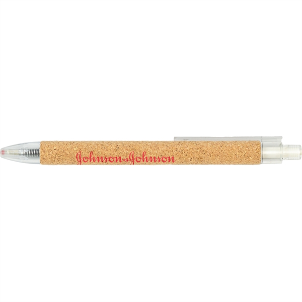 100% Eco Cork Barrel Pen - 100% Eco Cork Barrel Pen - Image 2 of 4