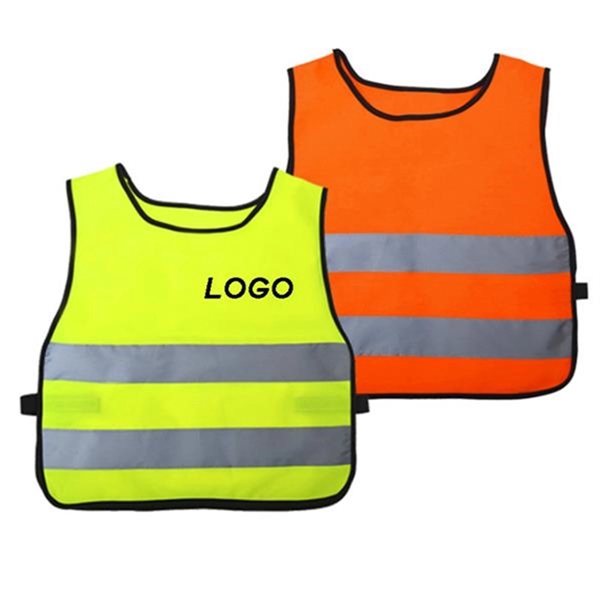 High Visibility Kids Reflective Vest - High Visibility Kids Reflective Vest - Image 0 of 2