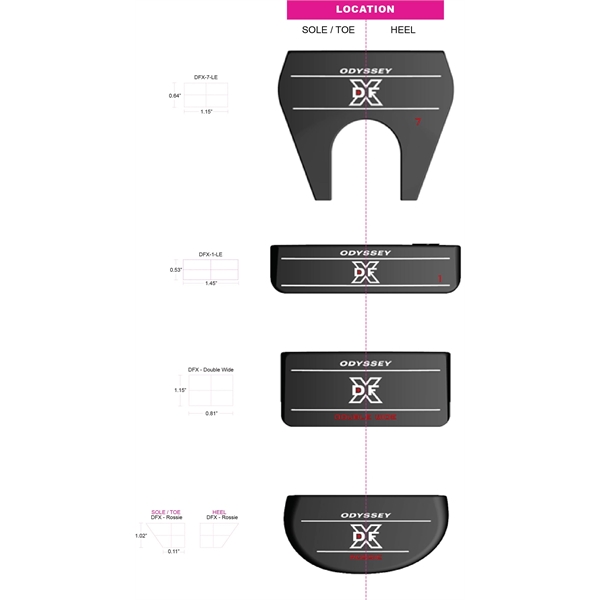 Odyssey Custom DFX Putter - Odyssey Custom DFX Putter - Image 4 of 4