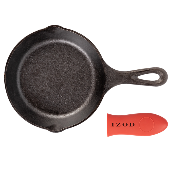 Cast Iron Lodge® Skillet With Silicone Custom Handle - Cast Iron Lodge® Skillet With Silicone Custom Handle - Image 0 of 2