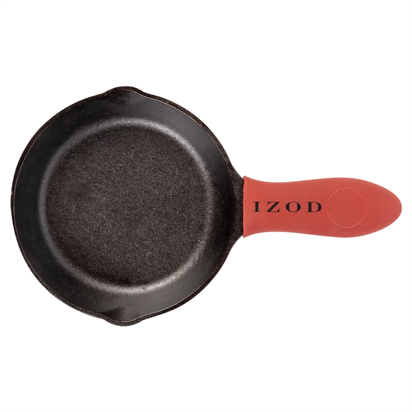 Cast Iron Lodge® Skillet With Silicone Custom Handle - Cast Iron Lodge® Skillet With Silicone Custom Handle - Image 2 of 2