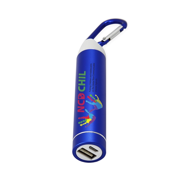 Edgewater Carabiner Standard Power Bank with UL Certified Ba - Edgewater Carabiner Standard Power Bank with UL Certified Ba - Image 1 of 6