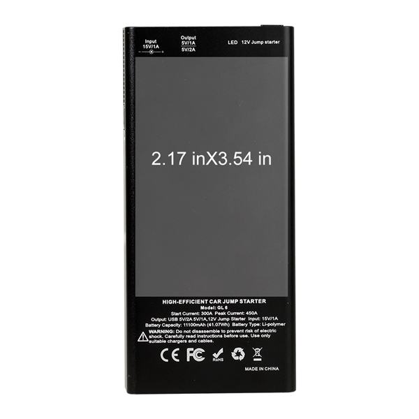 Malden Avenue Car Jump Starter 8000mAh Power Bank with LED F - Malden Avenue Car Jump Starter 8000mAh Power Bank with LED F - Image 6 of 7