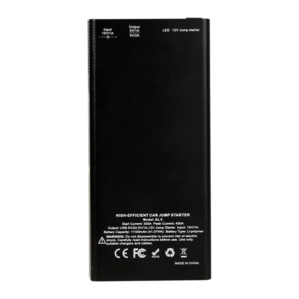 Malden Avenue Car Jump Starter 8000mAh Power Bank with LED F - Malden Avenue Car Jump Starter 8000mAh Power Bank with LED F - Image 7 of 7