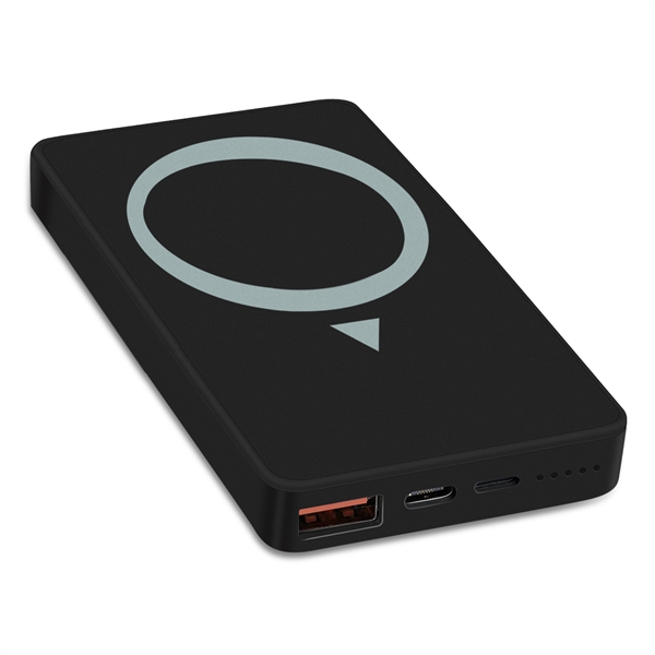 Honey Lake 10000mAh Magnetic Power Bank and Wireless Charger - Honey Lake 10000mAh Magnetic Power Bank and Wireless Charger - Image 3 of 6