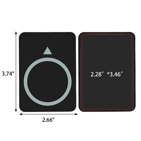 Honey Lake 8000mAh Magnetic Power Bank and Wireless Charger - Honey Lake 8000mAh Magnetic Power Bank and Wireless Charger - Image 6 of 6