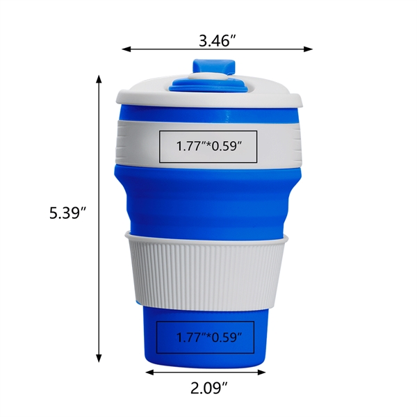 Kaldi 12oz Silicone Collapsible Coffee Mug - Kaldi 12oz Silicone Collapsible Coffee Mug - Image 11 of 16
