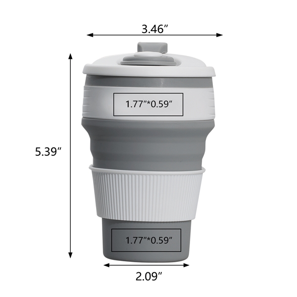 Kaldi 12oz Silicone Collapsible Coffee Mug - Kaldi 12oz Silicone Collapsible Coffee Mug - Image 12 of 16