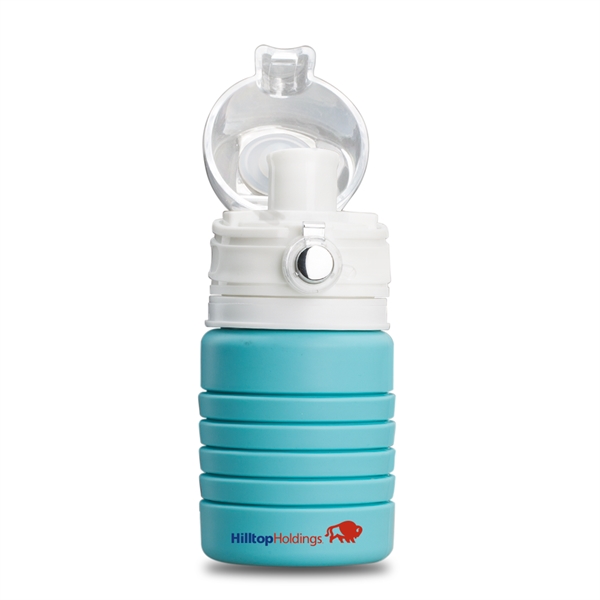 Pearch 17oz Silicone Collapsible Water Bottle - Pearch 17oz Silicone Collapsible Water Bottle - Image 2 of 15