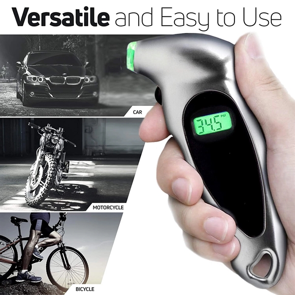 Digital Tire Pressure Gauge - Digital Tire Pressure Gauge - Image 4 of 5