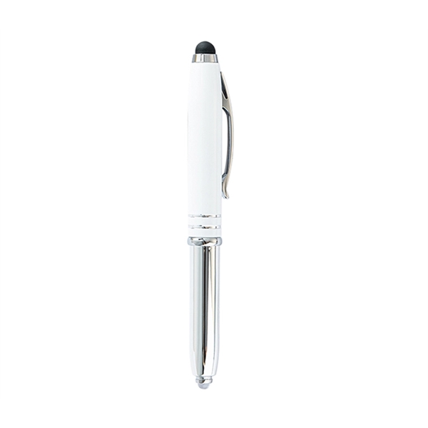 3-in-1 Stylus Pen with LED Light - 3-in-1 Stylus Pen with LED Light - Image 4 of 7