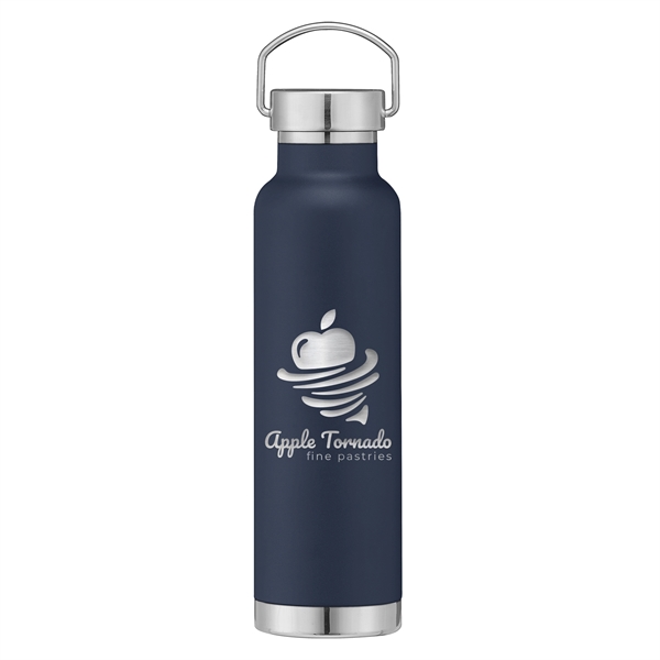 22 oz. Double Wall Stainless Steel Bottle w/Lid - Laser - 22 oz. Double Wall Stainless Steel Bottle w/Lid - Laser - Image 1 of 3