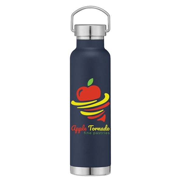 22 oz. Double Wall Stainless Steel Bottle w/Lid - ColorJet - 22 oz. Double Wall Stainless Steel Bottle w/Lid - ColorJet - Image 2 of 4