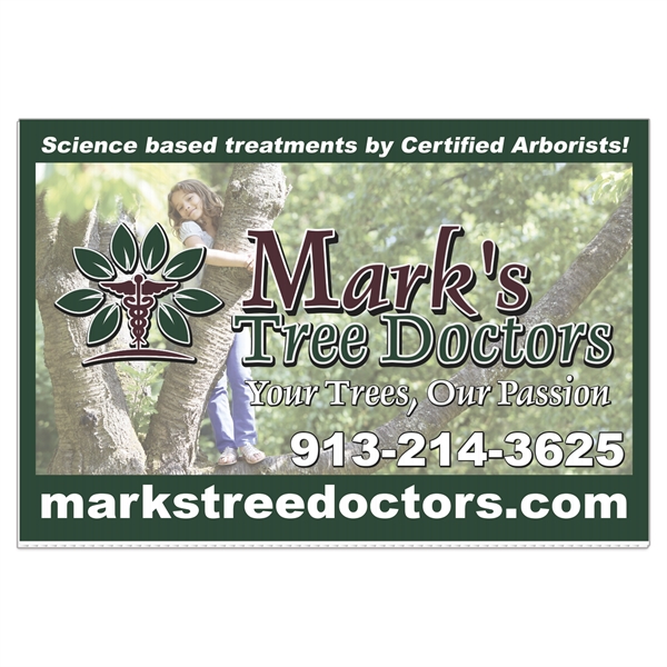 Corrugated Plastic Sign: Full Color-Full Bleed (16"x24") - Corrugated Plastic Sign: Full Color-Full Bleed (16"x24") - Image 0 of 1