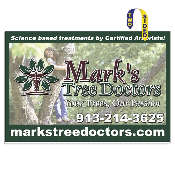 Corrugated Plastic Sign: Full Color-Full Bleed (16"x24") - Corrugated Plastic Sign: Full Color-Full Bleed (16"x24") - Image 1 of 1