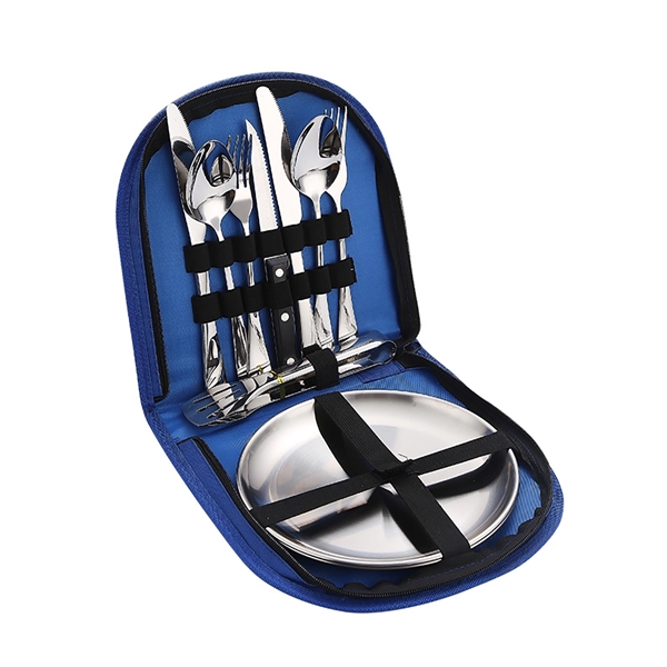Camping Cutlery Set With Case - Camping Cutlery Set With Case - Image 5 of 7