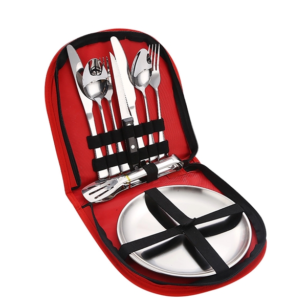 Camping Cutlery Set With Case - Camping Cutlery Set With Case - Image 7 of 7