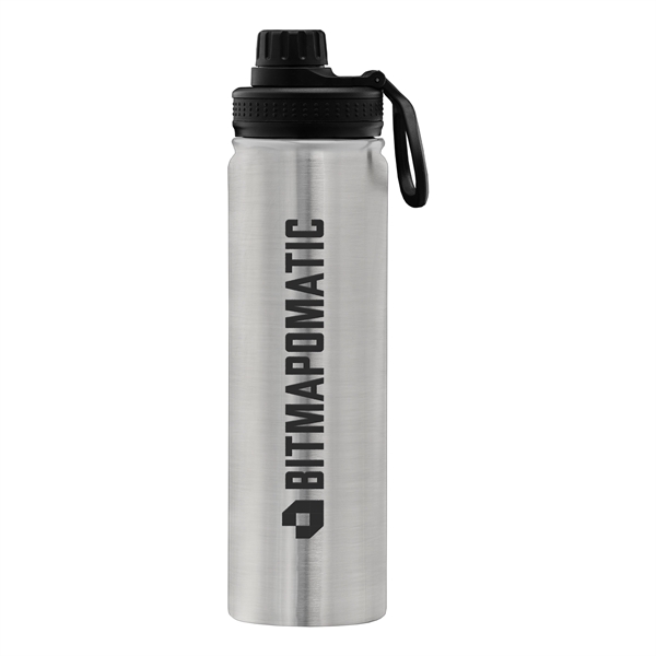 Alaska - 25 oz. Stainless Steel Double Wall Water Bottle - Alaska - 25 oz. Stainless Steel Double Wall Water Bottle - Image 2 of 6