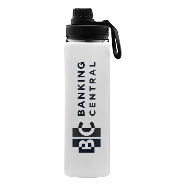 Alaska - 25 oz. Stainless Steel Double Wall Water Bottle - Alaska - 25 oz. Stainless Steel Double Wall Water Bottle - Image 3 of 6