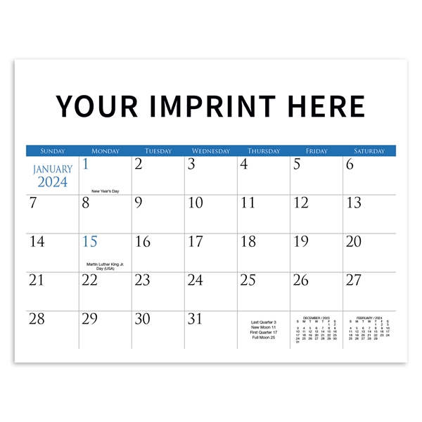 Small Quantity Custom Appointment 2024 Calendar - Small Quantity Custom Appointment 2024 Calendar - Image 5 of 5