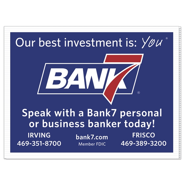 Corrugated Plastic Sign: Full Color (36"x48") - Corrugated Plastic Sign: Full Color (36"x48") - Image 0 of 1