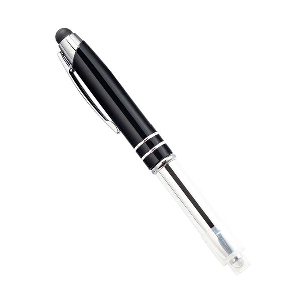 3-in-1 Stylus Pen with LED Flashlight - 3-in-1 Stylus Pen with LED Flashlight - Image 1 of 7