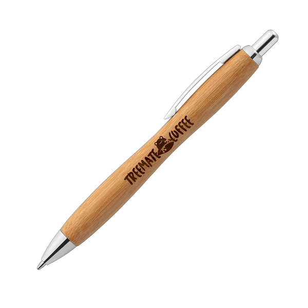 Bamboo Sophisticate Chrome Pen - Bamboo Sophisticate Chrome Pen - Image 1 of 1