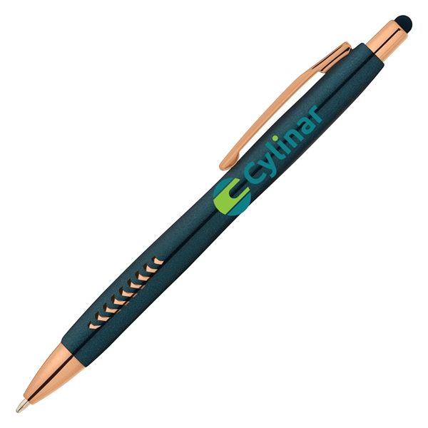 Custom Avalon Pearl Rose Gold Stylus Pen - ColorJet