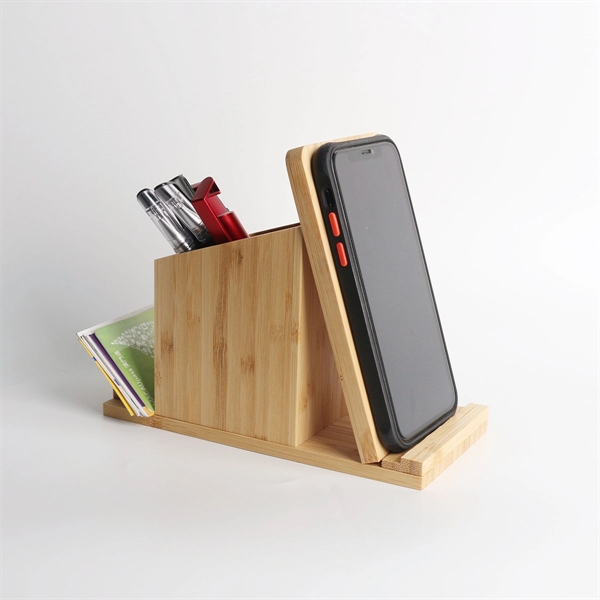 Wireless Charger With Organizer - Wireless Charger With Organizer - Image 1 of 4