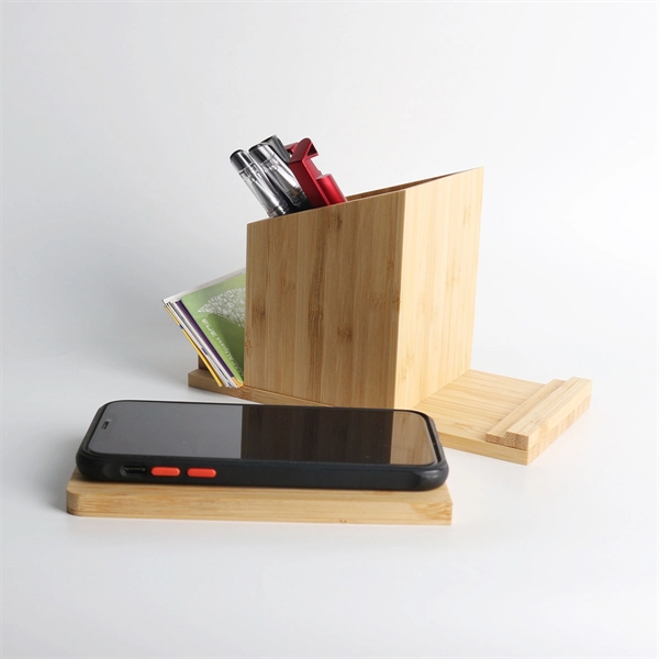 Wireless Charger With Organizer - Wireless Charger With Organizer - Image 4 of 4