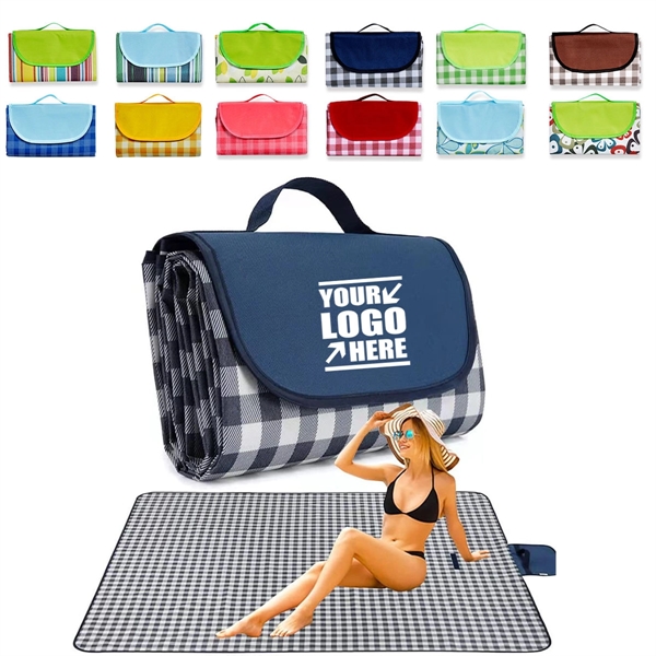 Foldable Sandproof Picnic Blanket - Foldable Sandproof Picnic Blanket - Image 0 of 5