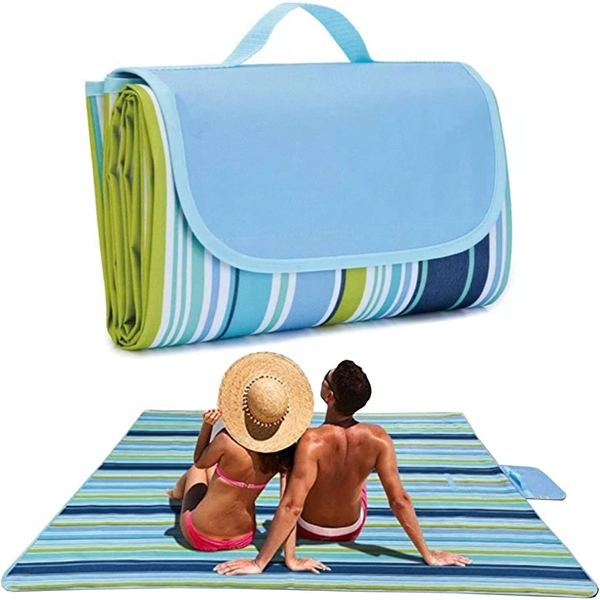 Foldable Sandproof Picnic Blanket - Foldable Sandproof Picnic Blanket - Image 2 of 5