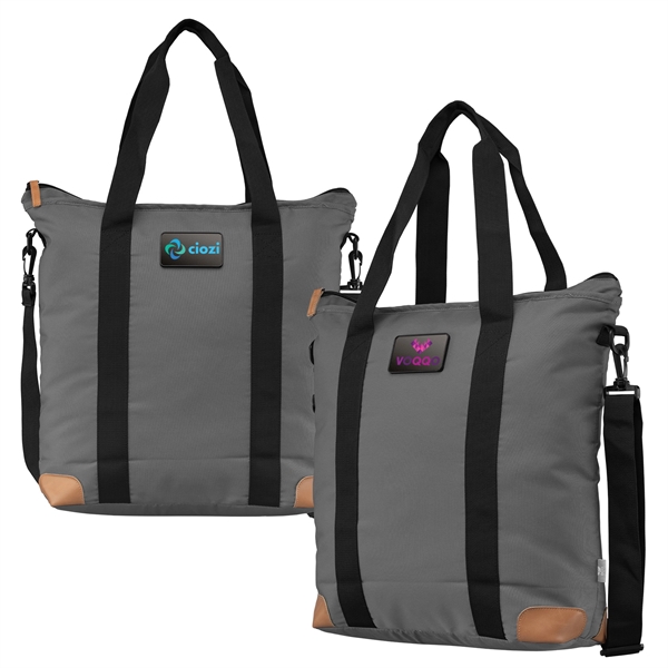 Navigator™ RPET 300D Laptop Tote Bag - ColorJet - Navigator™ RPET 300D Laptop Tote Bag - ColorJet - Image 0 of 2