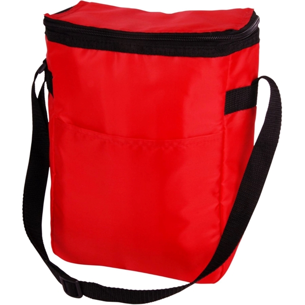 Large PEVA Lining 12-Can Insulated Cooler Bag - Large PEVA Lining 12-Can Insulated Cooler Bag - Image 2 of 6