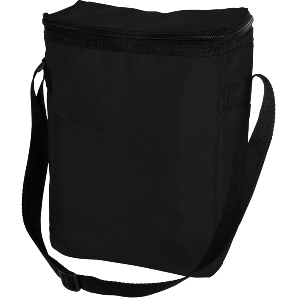 Large PEVA Lining 12-Can Insulated Cooler Bag - Large PEVA Lining 12-Can Insulated Cooler Bag - Image 4 of 6