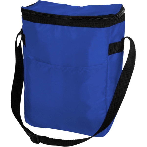 Large PEVA Lining 12-Can Insulated Cooler Bag - Large PEVA Lining 12-Can Insulated Cooler Bag - Image 6 of 6