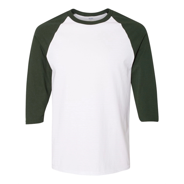 Gildan Heavy Cotton™ Raglan Three-Quarter Sleeve T-Shirt - Gildan Heavy Cotton™ Raglan Three-Quarter Sleeve T-Shirt - Image 8 of 23