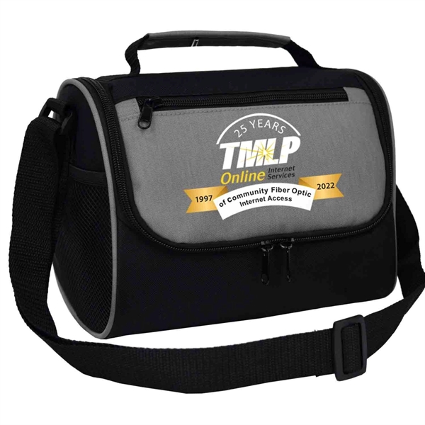 8-Can Frosty PEVA Lining Insulated Cooler Bag (11" x 9" x8") - 8-Can Frosty PEVA Lining Insulated Cooler Bag (11" x 9" x8") - Image 2 of 7