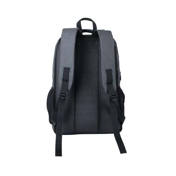 Spencer RPET Laptop Backpack - Spencer RPET Laptop Backpack - Image 2 of 6