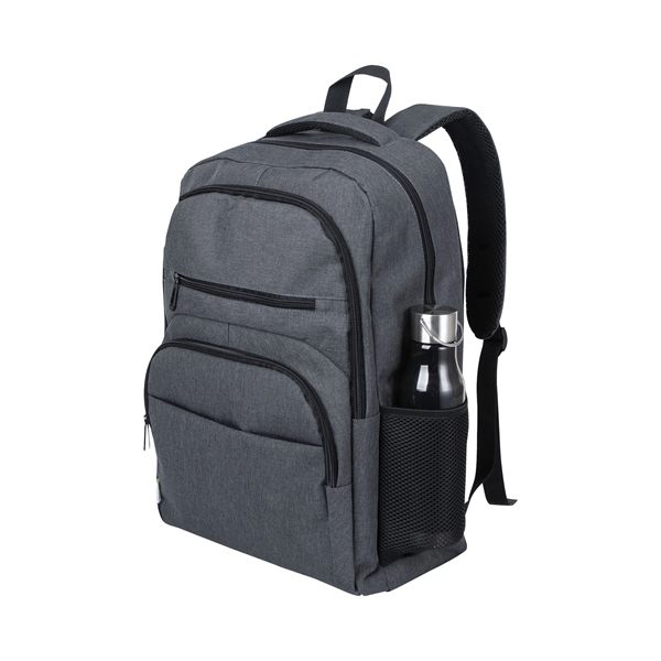 Spencer RPET Laptop Backpack - Spencer RPET Laptop Backpack - Image 6 of 6