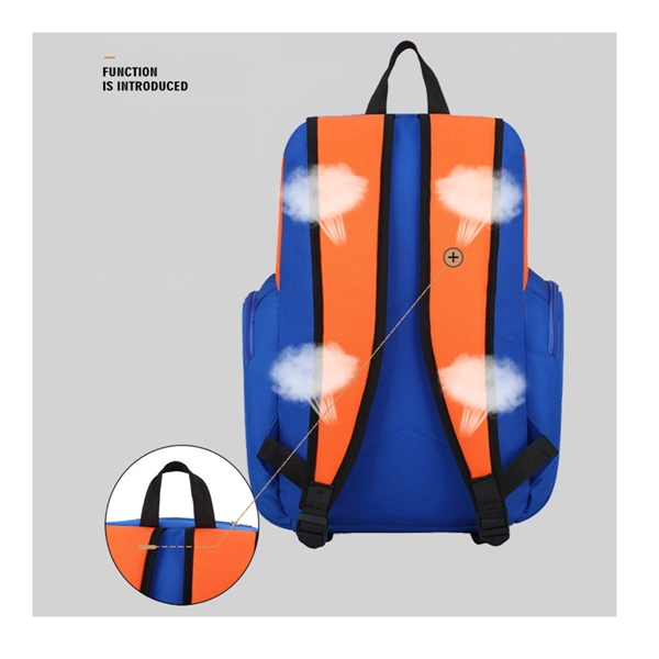 Basketball Backpack With Ball Compartment - Basketball Backpack With Ball Compartment - Image 2 of 2