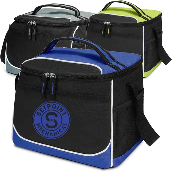 Jumbo PEVA Lining 30-Can Cooler Bag (13.4" X 9.8" X 9") - Jumbo PEVA Lining 30-Can Cooler Bag (13.4" X 9.8" X 9") - Image 0 of 6
