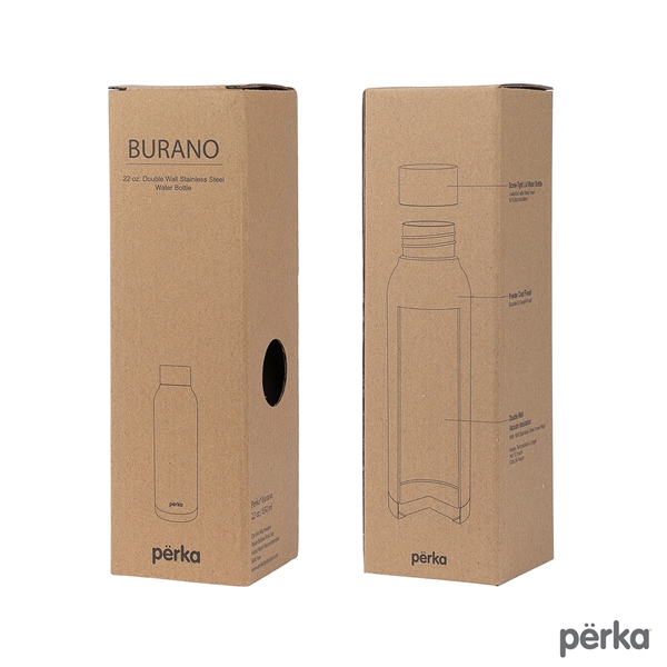 Perka® Burano 22 oz. Vacuum Insulated Water Bottle - Perka® Burano 22 oz. Vacuum Insulated Water Bottle - Image 4 of 17