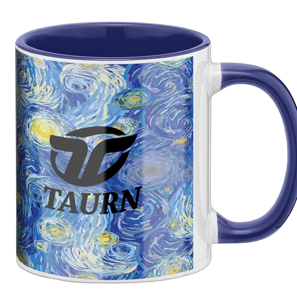 SimpliColor 12 oz. Ceramic Mug with ColorPop - SimpliColor 12 oz. Ceramic Mug with ColorPop - Image 1 of 4