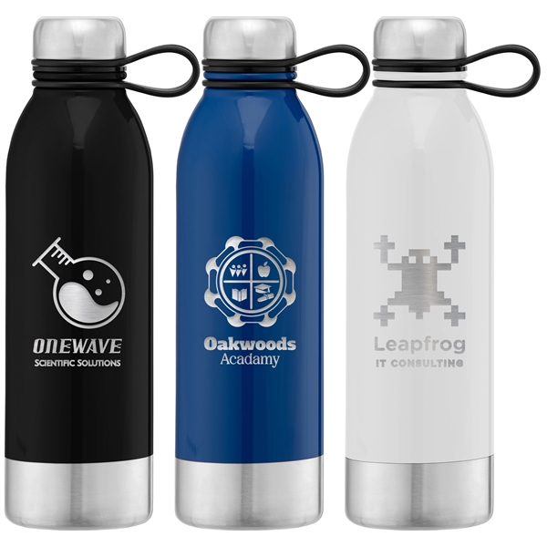 Sydney - 25 oz. Stainless Sports Bottle - Laser - Sydney - 25 oz. Stainless Sports Bottle - Laser - Image 0 of 3