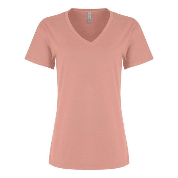 Next Level Women's Cotton V-Neck T-Shirt - Next Level Women's Cotton V-Neck T-Shirt - Image 13 of 16