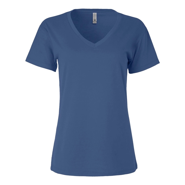 Next Level Women's Cotton V-Neck T-Shirt - Next Level Women's Cotton V-Neck T-Shirt - Image 16 of 16