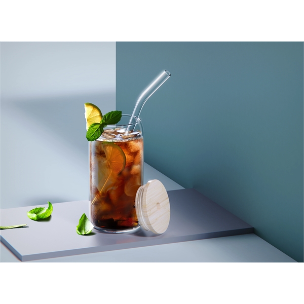 Asobu Glass Straw Tumbler - Asobu Glass Straw Tumbler - Image 3 of 3