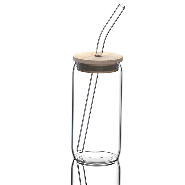 Asobu Glass Straw Tumbler - Asobu Glass Straw Tumbler - Image 2 of 3