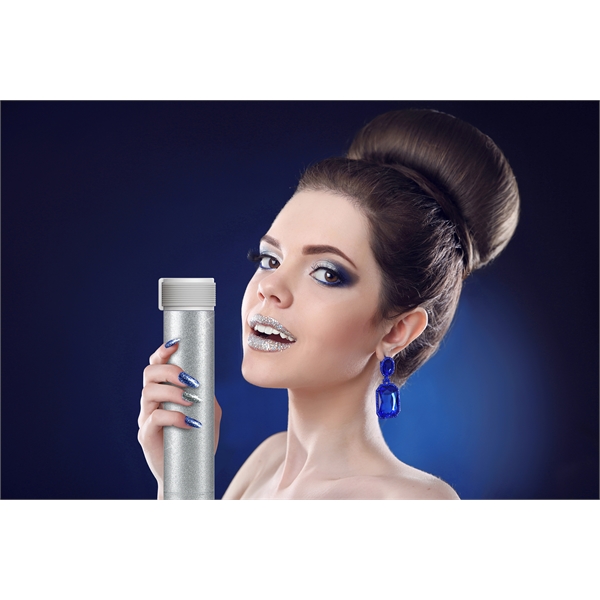Skinny Glitter Water Bottle - Skinny Glitter Water Bottle - Image 11 of 11